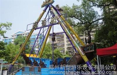 迷你海盗船的精致工艺 郑州神龙游乐设备的匠心之作